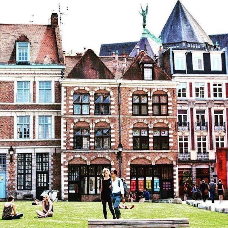 Appartement Design Hyper Centre Lille - Netflix Wifi Fibre - Parking Eksteriør billede